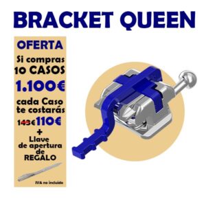 OFERTA 10 CASOS BRACKET QUEEN FIX ORTHODONTICS