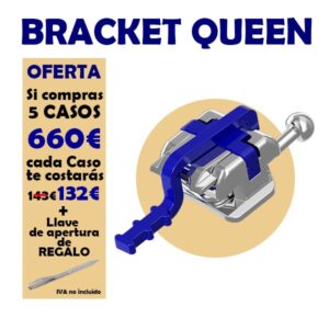 OFERTA 5 CASOS BRACKET QUEEN FIX ORTHODONTICS