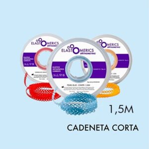 Cadeneta de eslabón corto y rollo de 1,5m marca Orthometric