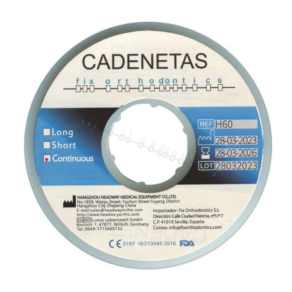 Cadeneta marca fix Orthodontics