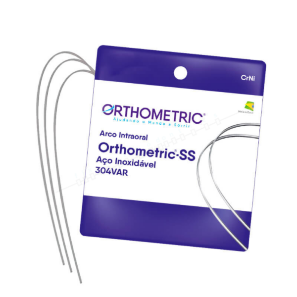 Arco Acero inoxidable Orthometric. Fix Orthodontics