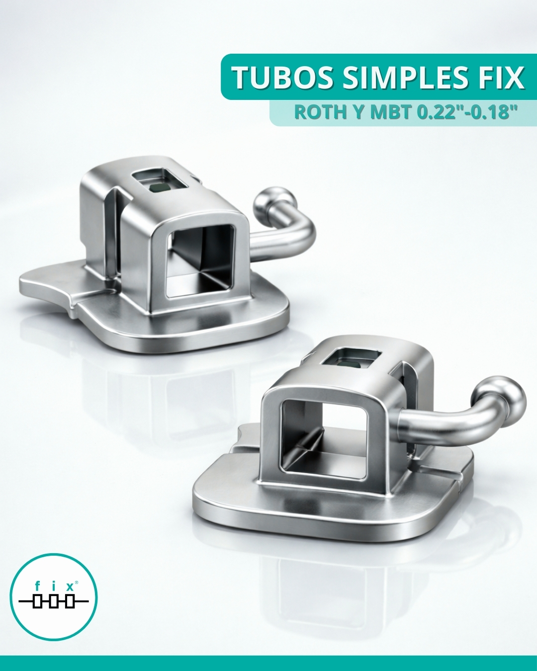 tubos simples ortodoncia