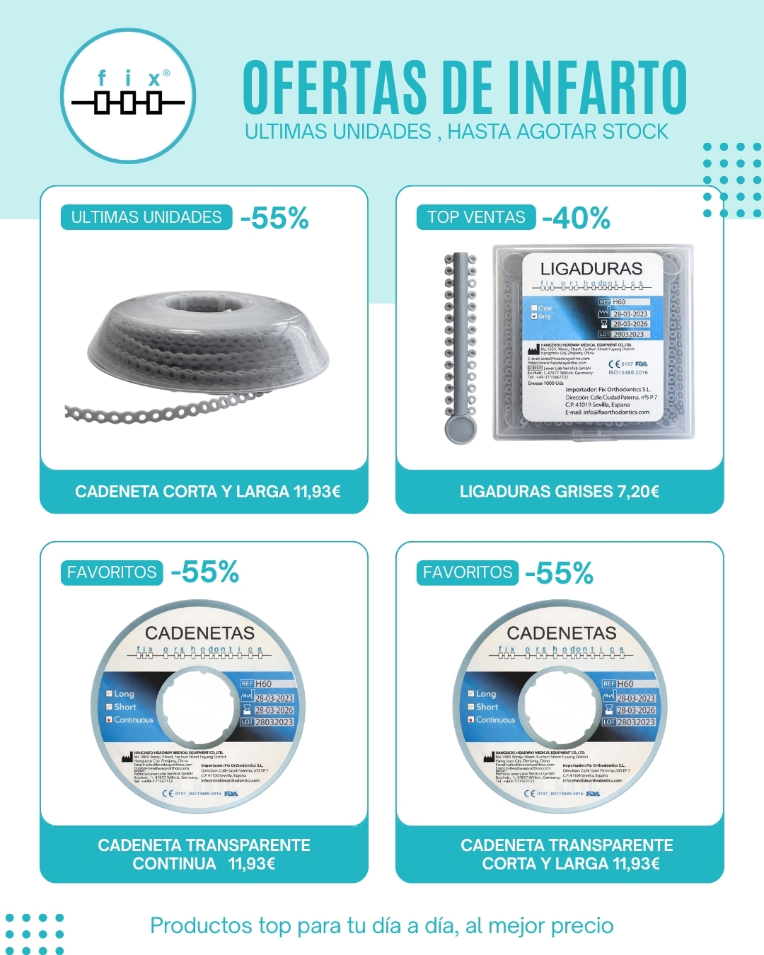 Ofertas de Infarto - hasta agotar stock