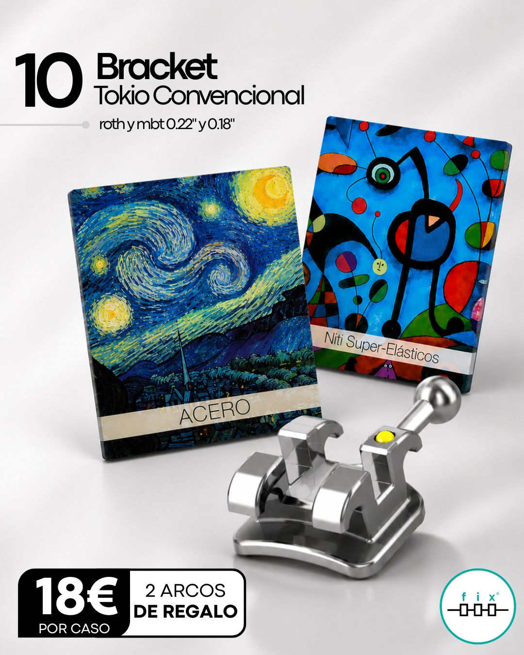 Oferta Brackets Metálicos Convencionales + Arcos Gratis