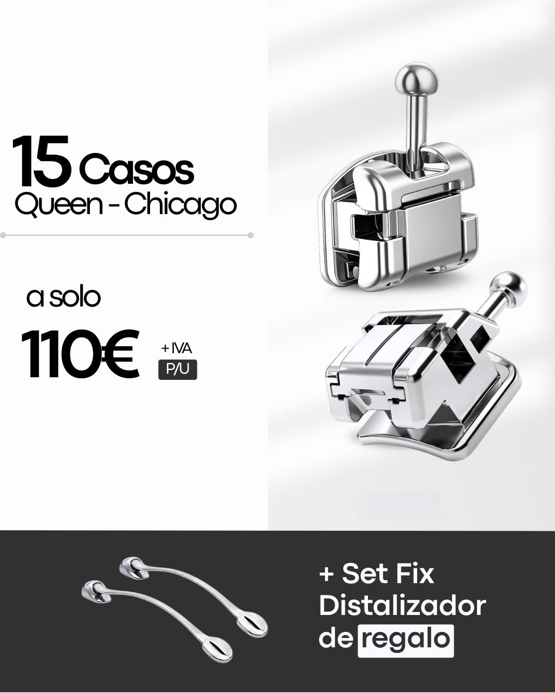 Oferta 15 Casos Queen x Chicago